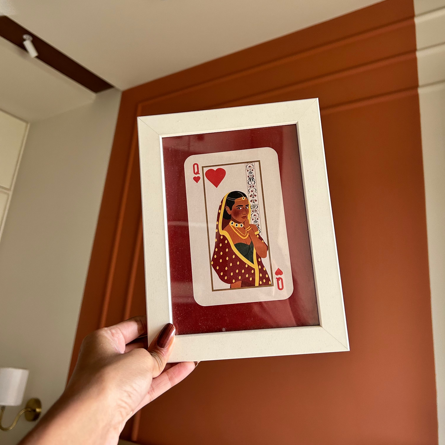 Queen of Hearts Art Print (A5)